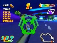 une photo d'Ã©cran de Speed Freaks sur Sony Playstation